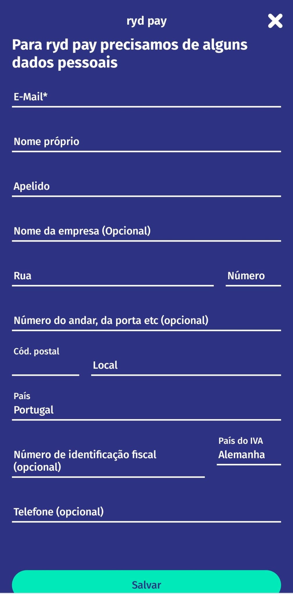 Dados pessoais necessários.jpeg
